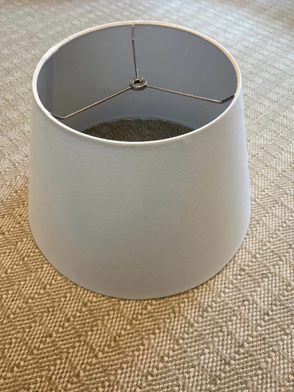 Elegant White Tapered Lamp Shade for Modern Lighting